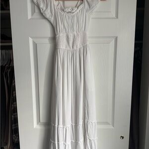 Elegant White Kids Dress